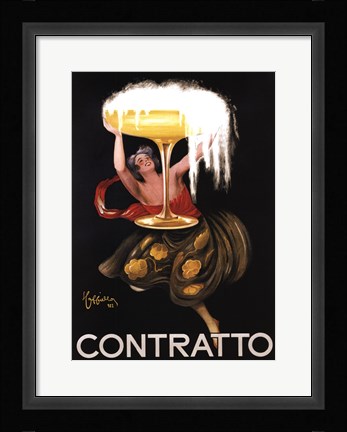 Framed Contratto Print