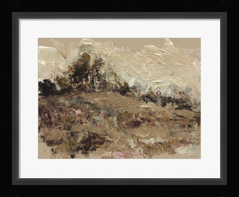 Framed At the Top of the Hill Print