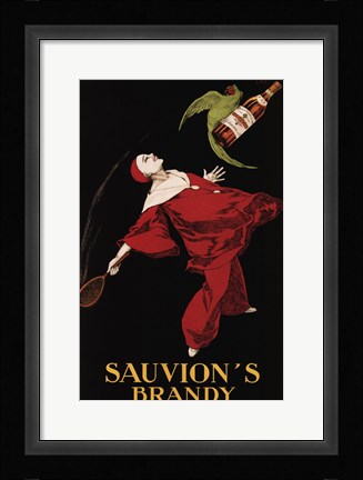 Framed Sauvion's Brandy Print