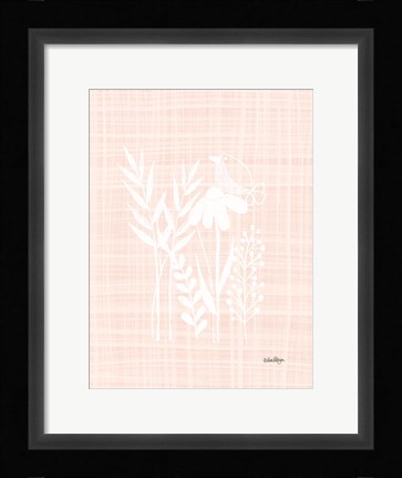 Framed Happy Florals I Print