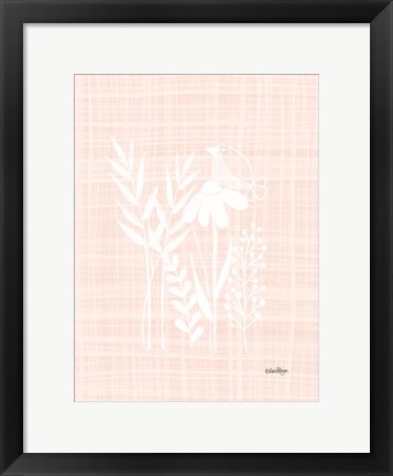 Framed Happy Florals I Print