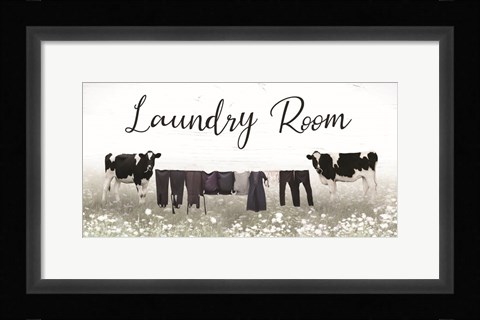 Framed Laundry Room Print