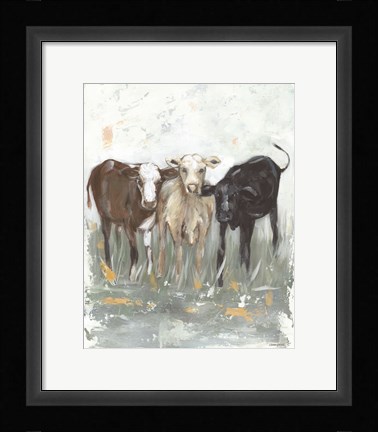 Framed Spring Babies Print