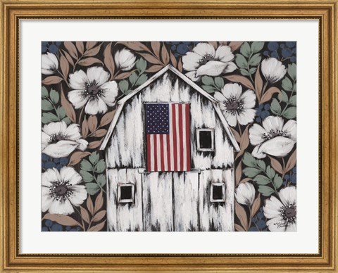 Framed America, America Print