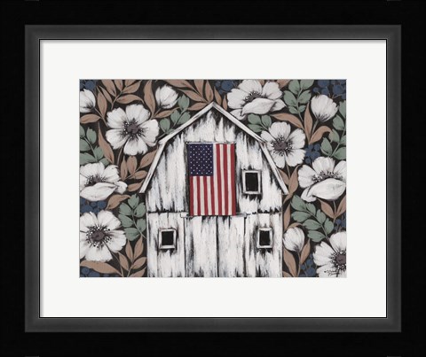 Framed America, America Print