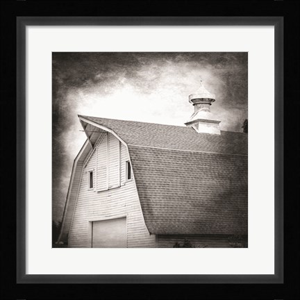 Framed McDonald Farm Rustic I Print