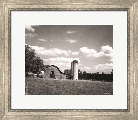 Framed Peaceful Farm Print