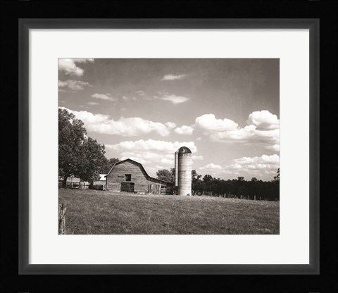 Framed Peaceful Farm Print