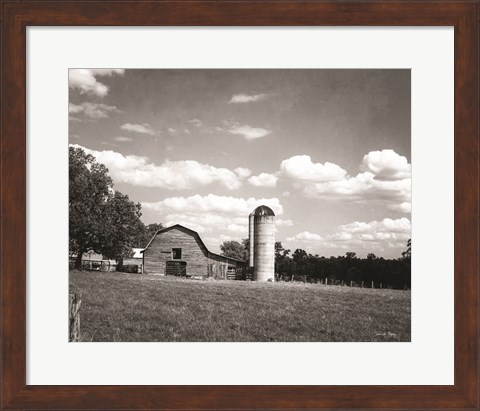 Framed Peaceful Farm Print