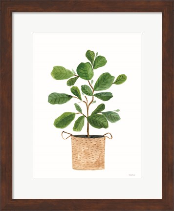 Framed Basket Planter 3 Print