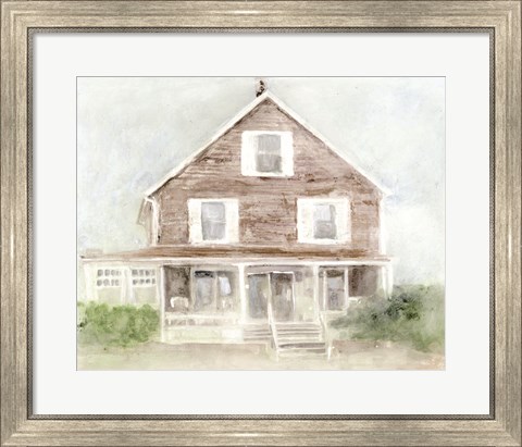 Framed House on the Cape 2 Print