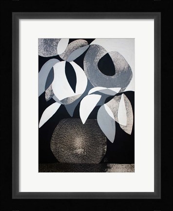 Framed Gray Areas 2 Print