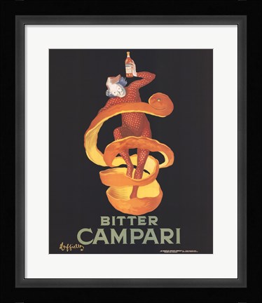 Framed Bitter Campari Print