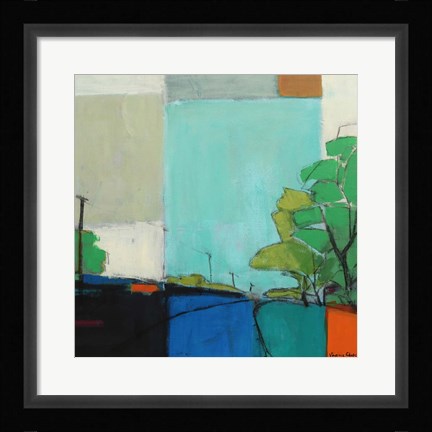 Framed There We Go Print