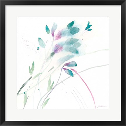 Framed Soft Blossoms Print