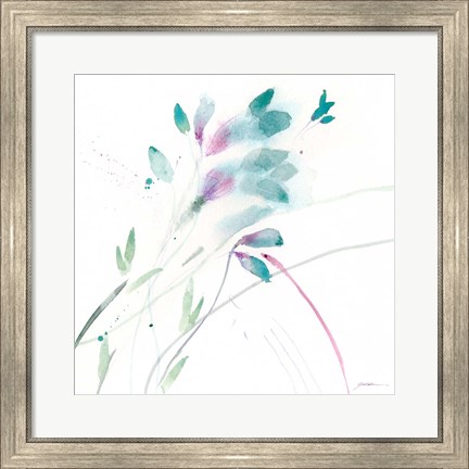 Framed Soft Blossoms Print