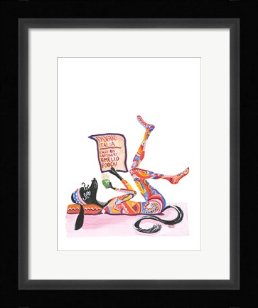 Framed Contessa Baci Print