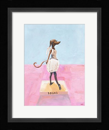 Framed Dogas Print