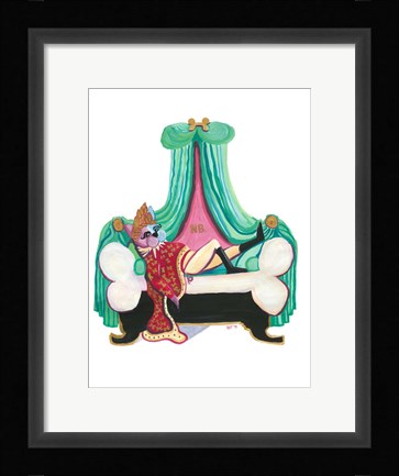 Framed Napoleon Bone-Aparte Print