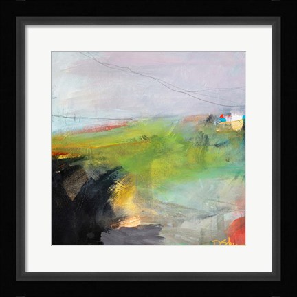 Framed Distant Fields Print