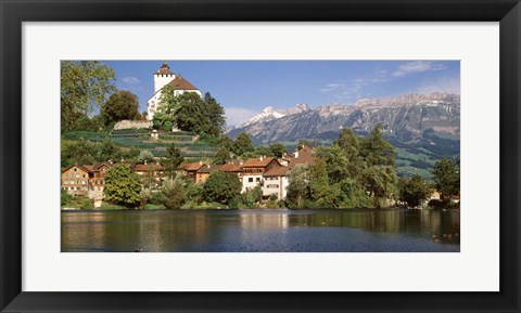 Framed Switzerland, Werdenberg Print
