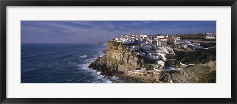 Framed Estoril, Azenhas Do Mar, Portugal Print