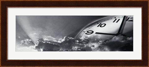 Framed Time, Conceptual, Still-Life, Collage Print