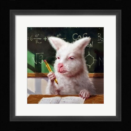 Framed Zoned Out Print