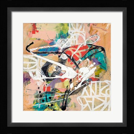 Framed Talk 2 Me Print