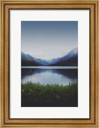 Framed Glacier Shores Print