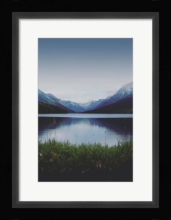 Framed Glacier Shores Print