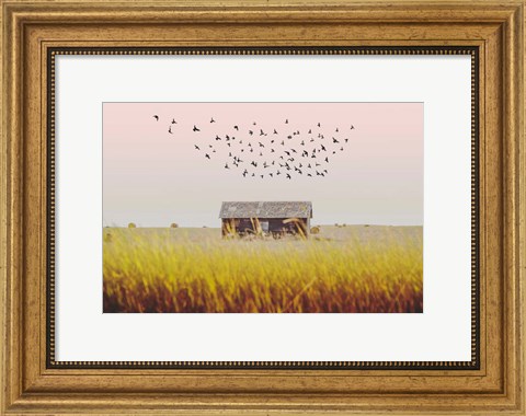 Framed Harvest Barn Print