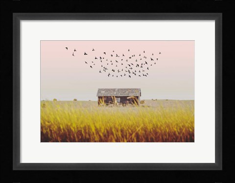 Framed Harvest Barn Print