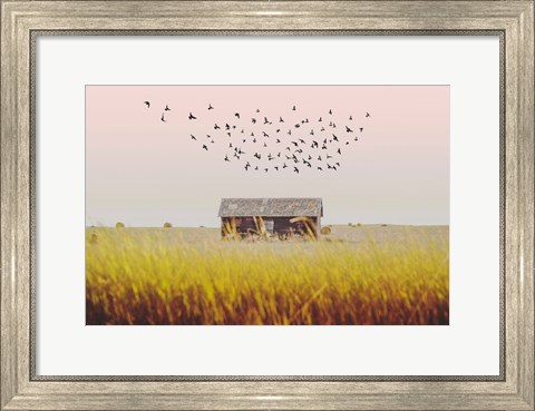 Framed Harvest Barn Print