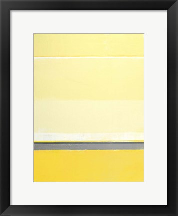 Framed Yellow Mellow Print