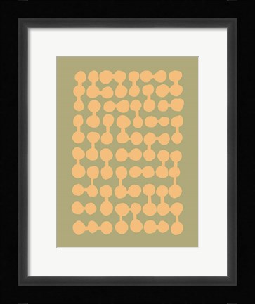 Framed Connected Dots Print