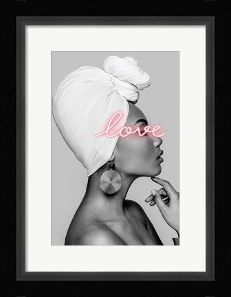 Framed Love Print