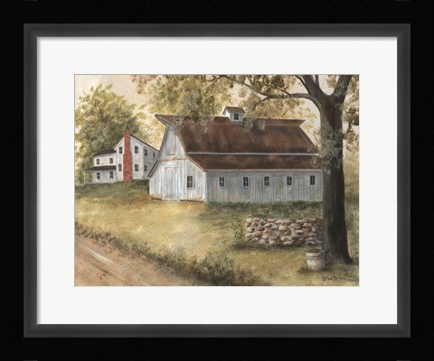 Framed Old Well Print