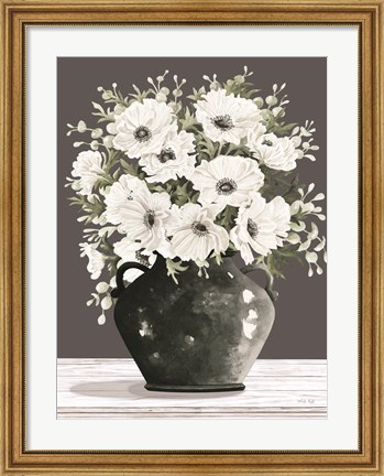 Framed Charming Poppies Print