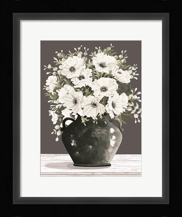 Framed Charming Poppies Print