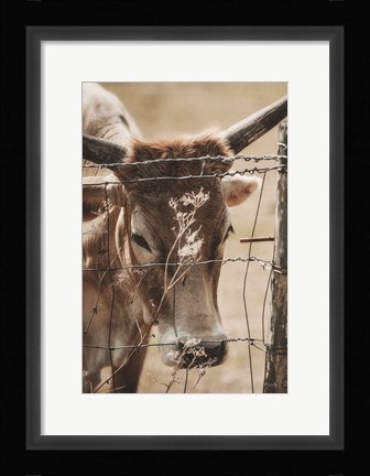 Framed Deep in Thought Print