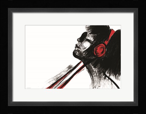 Framed Do Not Disturb Print