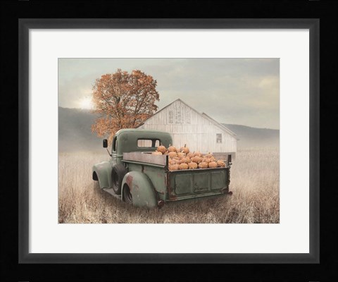 Framed Fall Finds Print
