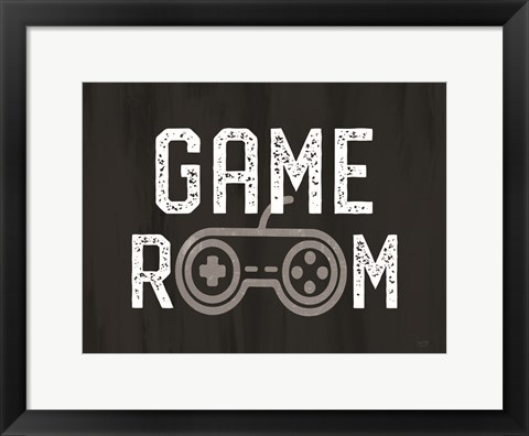 Framed Game Room Print