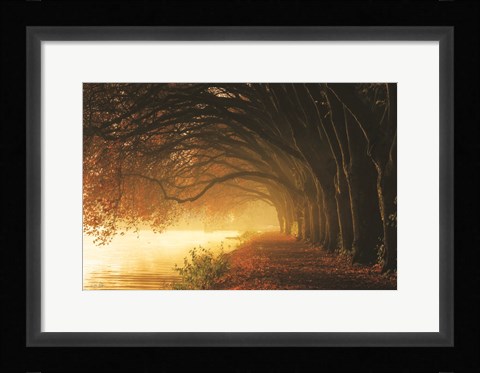 Framed Autumn Sunrise Print