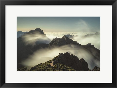Framed Rolling Clouds Print