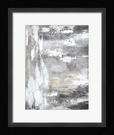 Framed Rain Puddles Print