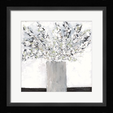 Framed Farmhouse Floral II Print