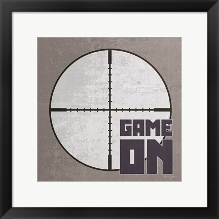Framed Game On 1 Print