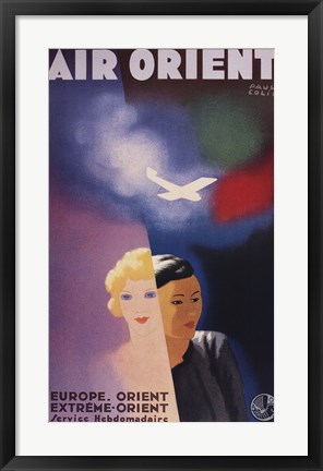 Framed Air Orient Print
